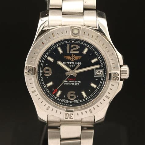 breitling colt date quick change|breitling watch quick set date.